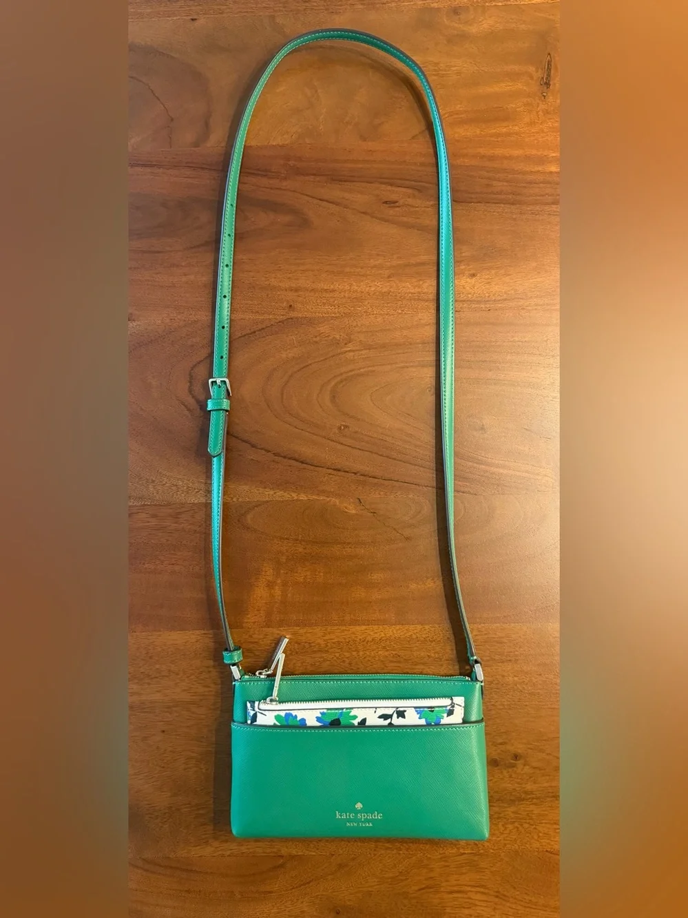 NWOT Kate Spade Sadie Crossbody Bag - Kelly Green